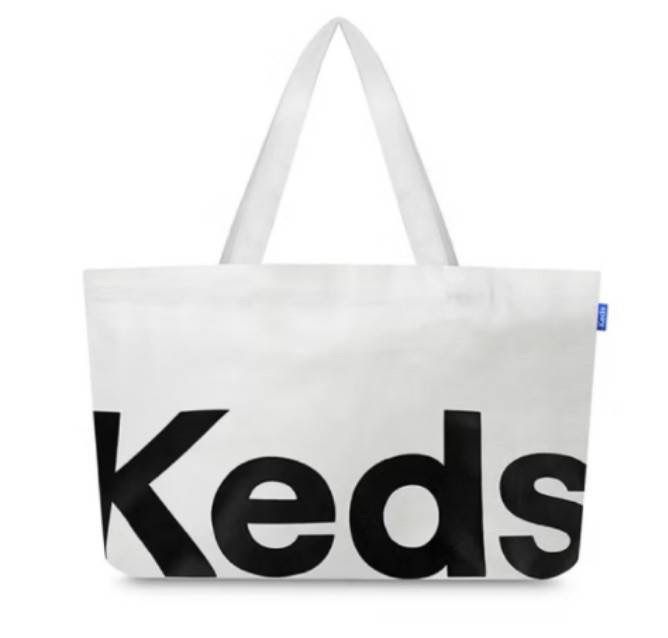 Keds กระเป๋าผ้าแคนวาส สีขาว รูปที่ 4