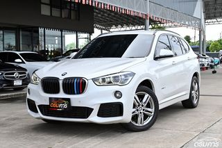 BMW X1 sDrive18d M Sport F48 ปี 2018 SUV ดีเซล สีขาว รถบ้านมือเดียว ไมล์แท้ 120,000 กม. รหัสสินค้า EHB0