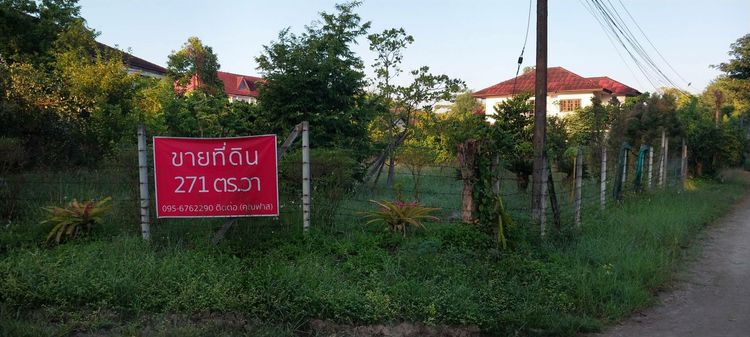 ขายที่ดิน 271 ตร.วา ในหมู่บ้านสันติ ใกล้แยกหลุยส์ รูปที่ 2