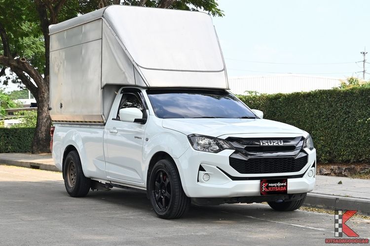 Isuzu D-MAX 2024 1.9 S Pickup ดีเซล ไม่ติดแก๊ส เกียร์ธรรมดา ขาว