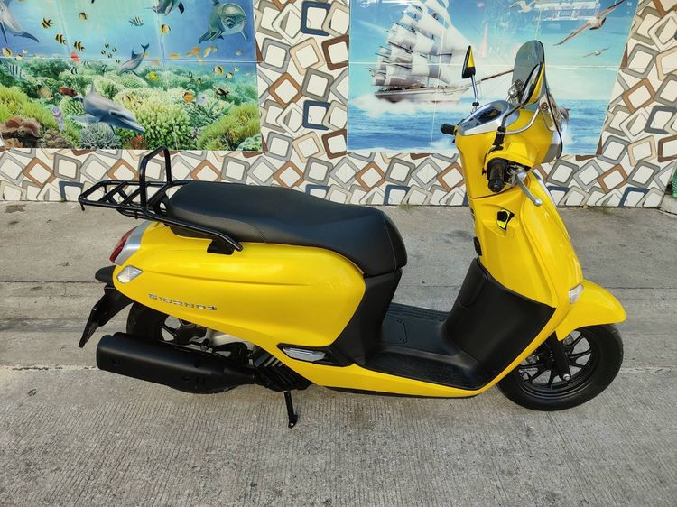 🛵ยังไงก็ขาย GIORNO ปี 66 เครื่องดี สีสวย สตาร์ทมือ กุญแจรีโมท เล่มชุดโอนครบ+เปลี่ยนถ่ายน้ำมันเครื่องฟรี ส่งฟร30กิโล รูปที่ 3