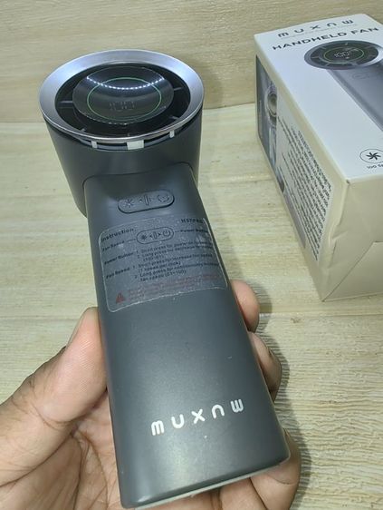ขายพัดลมพกพาความเร็วสูง MUXNW มีจอLEDปรับความแรงได้ระดับ100น้ำหนักเบาแบททนมาก 350 พอของใหม่ 508 บาท รูปที่ 4