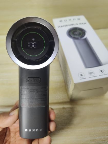 ขายพัดลมพกพาความเร็วสูง MUXNW มีจอLEDปรับความแรงได้ระดับ100น้ำหนักเบาแบททนมาก 350 พอของใหม่ 508 บาท รูปที่ 6