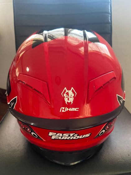 หมวกกันน้อค HH2C ของแท้ฮอนด้า Fast and Furious สีแดง รูปที่ 7