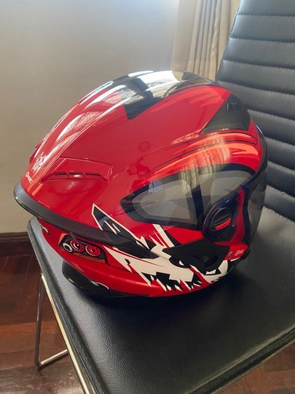 หมวกกันน้อค HH2C ของแท้ฮอนด้า Fast and Furious สีแดง รูปที่ 6