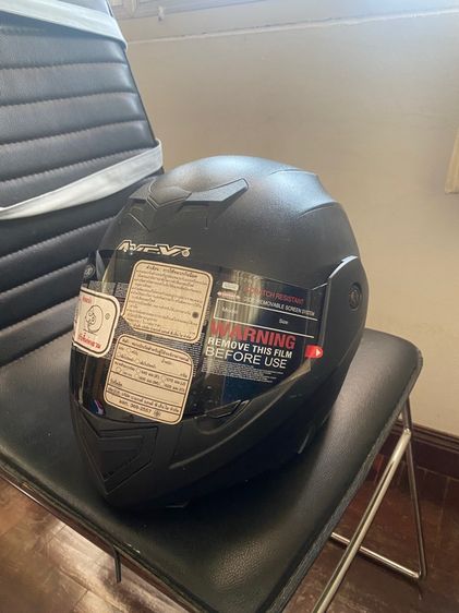 หมวกกันน้อค Avex ของแท้ สีดำ รูปที่ 5