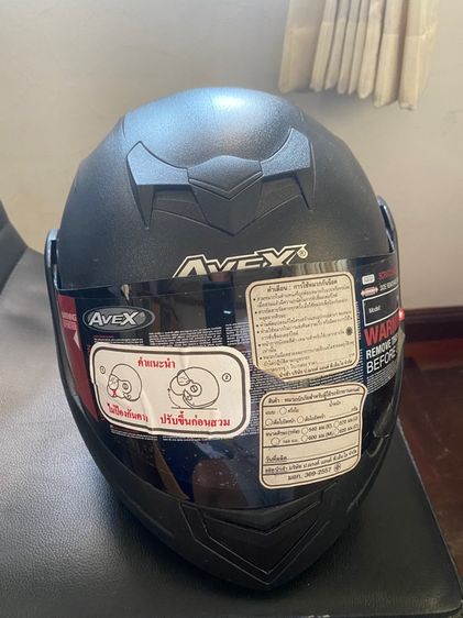 หมวกกันน้อค Avex ของแท้ สีดำ รูปที่ 6