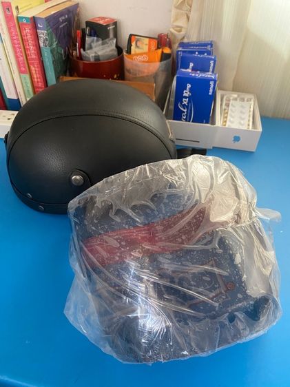 หมวกกันน้อคครึ่งใบ ZenGen KCO Original Helmet สไตล์ช้อปเปอร์ สีดำ รูปที่ 6