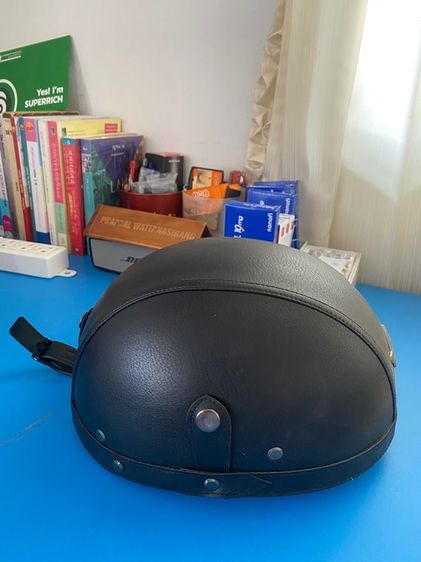 หมวกกันน้อคครึ่งใบ ZenGen KCO Original Helmet สไตล์ช้อปเปอร์ สีดำ รูปที่ 5