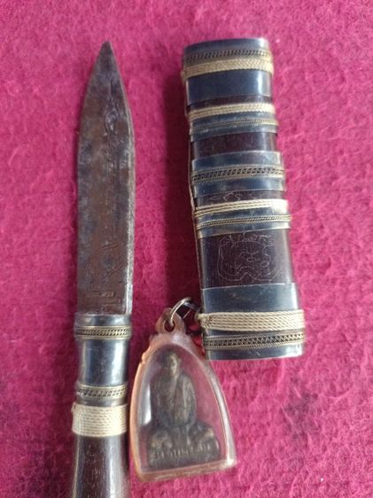 มีดหมอหลวงพ่อเดิมเก่ามากพระบ้านๆ รูปที่ 6