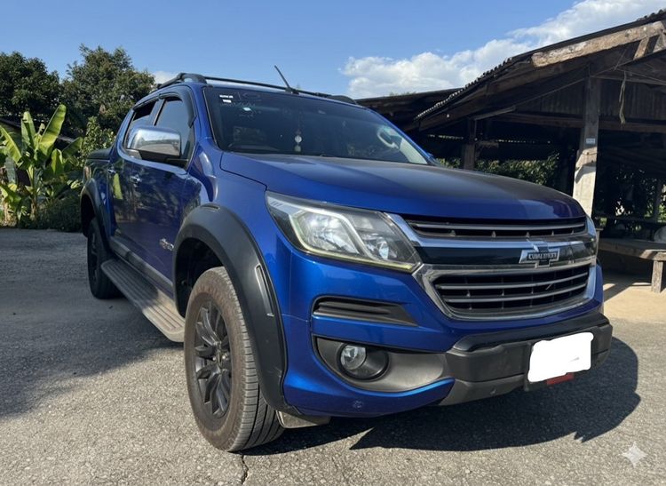 Chevrolet Colorado 2017 2.5 High Country Pickup ดีเซล ไม่ติดแก๊ส เกียร์อัตโนมัติ น้ำเงิน รูปที่ 2