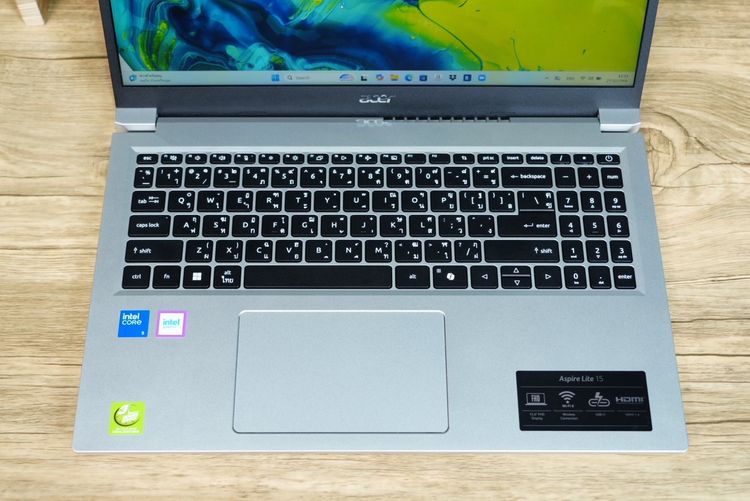 Acer Aspire Lite 15 IntelCore5-120U Ram16 SSD512 จอ15.6นิ้ว FHD IPS สเปคทำงานรุ่นใหม่ ดีไซน์เครื่องสวยบาง มีประกันศูนย์2027 ราคา 13,590.- (M รูปที่ 5