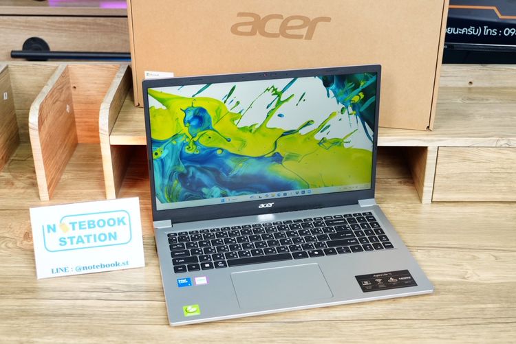 Acer Aspire Lite 15 IntelCore5-120U Ram16 SSD512 จอ15.6นิ้ว FHD IPS สเปคทำงานรุ่นใหม่ ดีไซน์เครื่องสวยบาง มีประกันศูนย์2027 ราคา 13,590.- (M รูปที่ 3