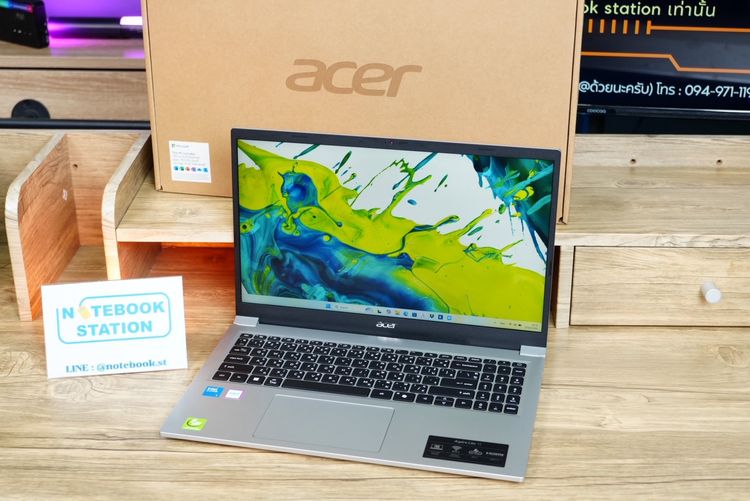 Acer Aspire Lite 15 IntelCore5-120U Ram16 SSD512 จอ15.6นิ้ว FHD IPS สเปคทำงานรุ่นใหม่ ดีไซน์เครื่องสวยบาง มีประกันศูนย์2027 ราคา 13,590.- (M รูปที่ 4