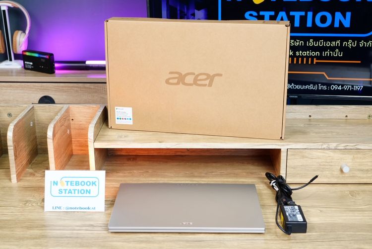 Acer Aspire Lite 15 IntelCore5-120U Ram16 SSD512 จอ15.6นิ้ว FHD IPS สเปคทำงานรุ่นใหม่ ดีไซน์เครื่องสวยบาง มีประกันศูนย์2027 ราคา 13,590.- (M รูปที่ 9