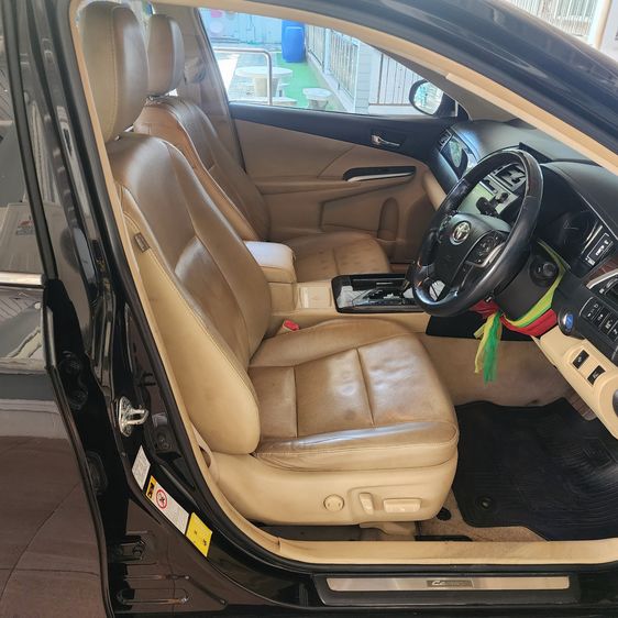 Toyota Camry 2015 2.4 Hybrid Sedan ไฮบริด เกียร์อัตโนมัติ ดำ รูปที่ 4