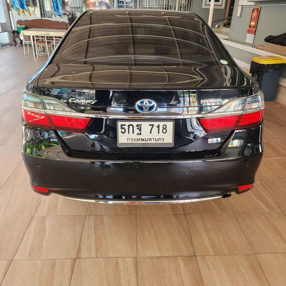 Toyota Camry 2015 2.4 Hybrid Sedan ไฮบริด เกียร์อัตโนมัติ ดำ รูปที่ 3