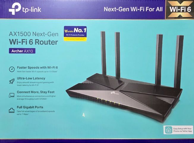 TP-Link Archer AX10 (AX1500) Wi-Fi 6 Router เคลม ใหม่