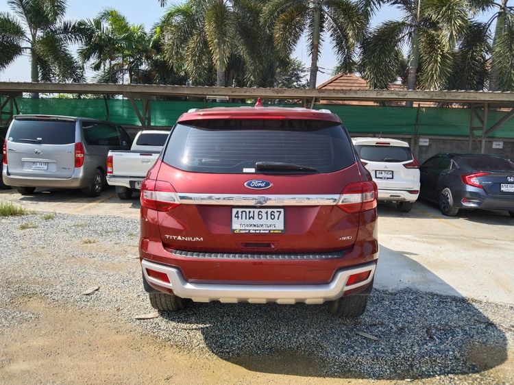 Ford Everest 2015 3.2 Titanium+ 4WD Utility-car ดีเซล ไม่ติดแก๊ส เกียร์อัตโนมัติ แดง รูปที่ 4
