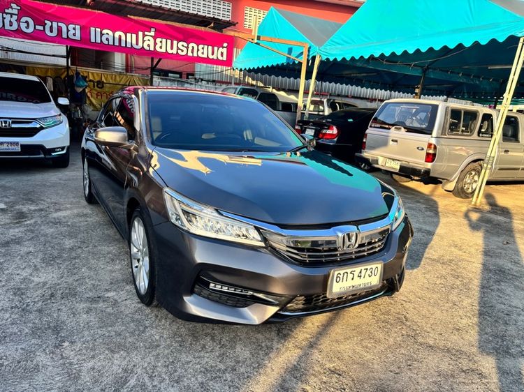Honda Accord 2017 2.4 EL i-VTEC Sedan เบนซิน ไม่ติดแก๊ส เกียร์อัตโนมัติ เทา รูปที่ 3