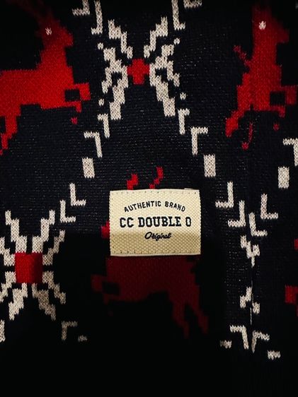 เสื้อกันหนาวแขนยาวสีดำ แบรนด์ CCOO ลายกวางเรนเดียร์ รูปที่ 4