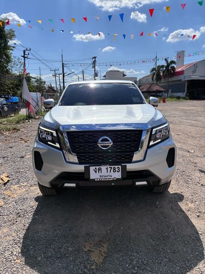 Nissan Navara 2022 2.3 Calibre E Pickup ดีเซล ไม่ติดแก๊ส เกียร์อัตโนมัติ เทา