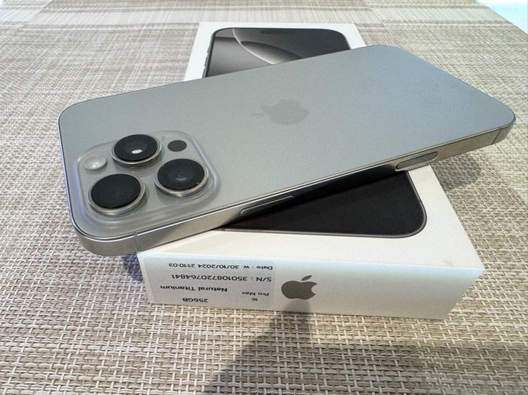 iPhone 16 Pro Max 256 ผ่อนได้ แบตเยอะ รูปที่ 4