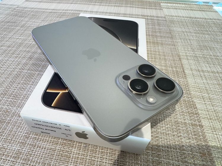 iPhone 16 Pro Max 256 ผ่อนได้ แบตเยอะ รูปที่ 3