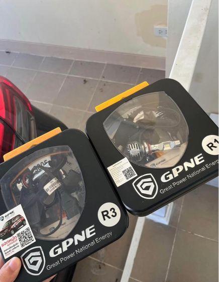 ไฟหน้า ไฟต่ำและไฟสูง led แสงสีขาว ขั้ว H11 H8 รูปที่ 3