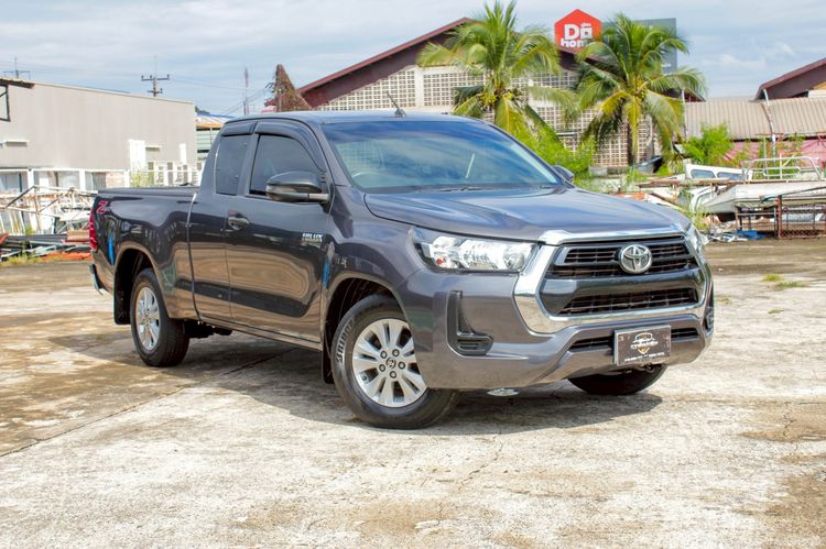 Toyota Hilux Revo 2021 2.4 Z Edition Entry Pickup ดีเซล ไม่ติดแก๊ส เกียร์ธรรมดา เทา รูปที่ 2