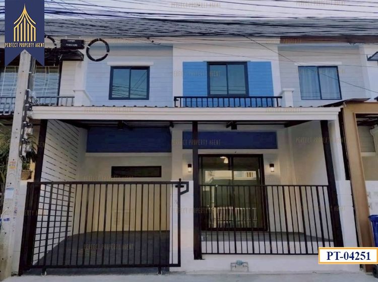 ขาย ทาวน์เฮ้าส์ พฤกษา 54ทับ1 บางแม่นาง บางใหญ่ รีโนเวทใหม่
