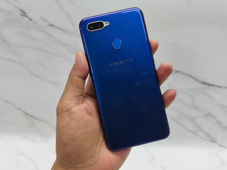 ขาย OPPO A5s สีน้ำเงินมือสอง  รูปที่ 2