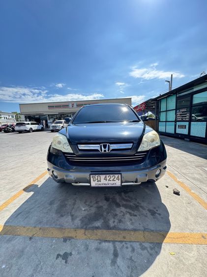 Honda CR-V 2007 2.0 E 4WD Van เบนซิน LPG เกียร์อัตโนมัติ น้ำเงิน