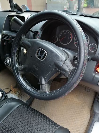 Honda CR-V 2003 2.0 SE 4WD Utility-car เบนซิน LPG เกียร์อัตโนมัติ ฟ้า รูปที่ 3