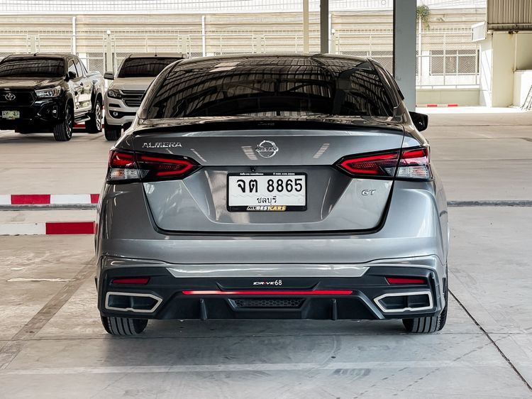 Nissan Almera 2022 1.0 EL Sedan เบนซิน ไม่ติดแก๊ส เกียร์อัตโนมัติ เทา รูปที่ 4