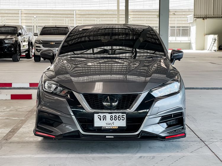 Nissan Almera 2022 1.0 EL Sedan เบนซิน ไม่ติดแก๊ส เกียร์อัตโนมัติ เทา รูปที่ 2
