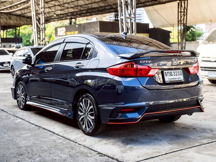 Honda City 2019 1.5 Sv i-VTEC Sedan เบนซิน ไม่ติดแก๊ส เกียร์อัตโนมัติ น้ำเงิน รูปที่ 4