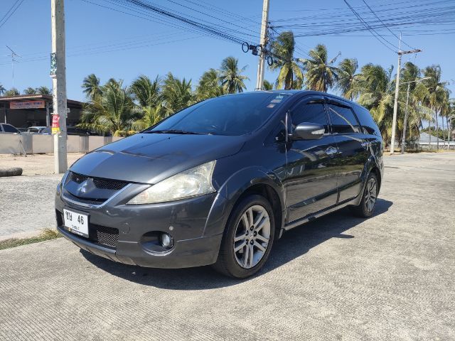 Mitsubishi Space Wagon 2008 2.4 GT Utility-car เบนซิน ไม่ติดแก๊ส เกียร์อัตโนมัติ เทา รูปที่ 2