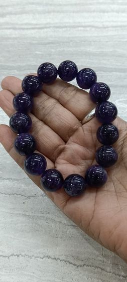 อื่นๆ สร้อยข้อมือ ข้อมือหินอเมทิส 12 มิล