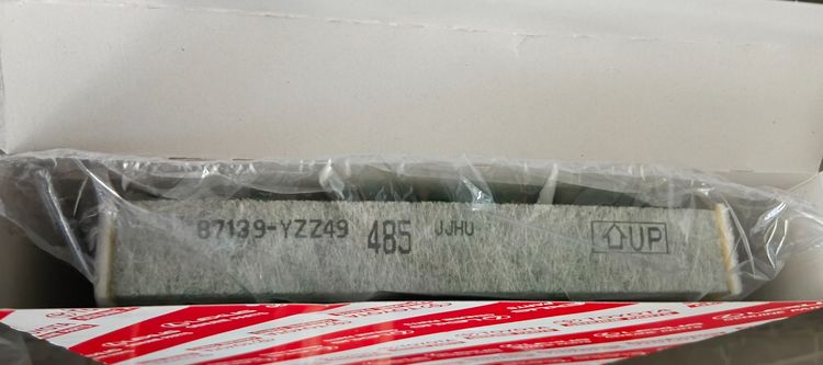 ไส้กรองแอร์แท้ ของเบิกห้าง โตโยต้าเวลไฟร์ ANH40 รุ่นล่าสุด รูปที่ 5