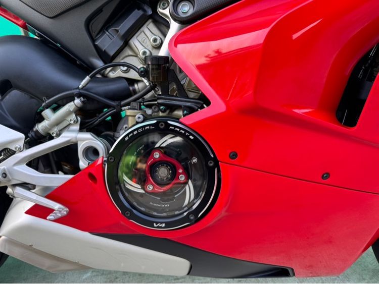 Ducati Panigale V4S แต่งR สีแดง ปี21จด22 วิ่ง 3,000 โล กุ รูปที่ 7