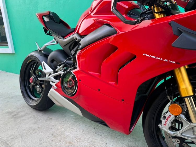 Ducati Panigale V4S แต่งR สีแดง ปี21จด22 วิ่ง 3,000 โล กุ รูปที่ 9