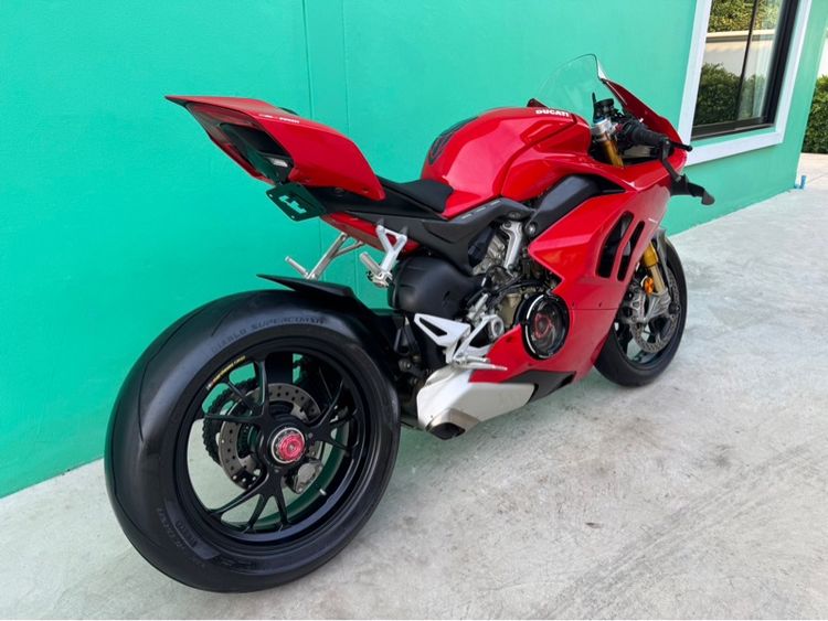 Ducati Panigale V4S แต่งR สีแดง ปี21จด22 วิ่ง 3,000 โล กุ รูปที่ 3