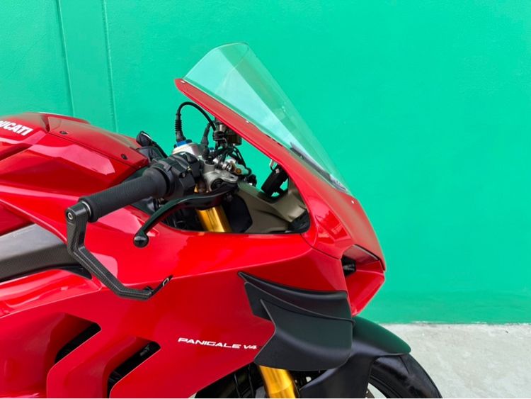 Ducati Panigale V4S แต่งR สีแดง ปี21จด22 วิ่ง 3,000 โล กุ รูปที่ 4