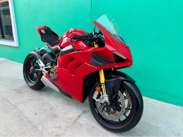 Ducati Panigale V4S แต่งR สีแดง ปี21จด22 วิ่ง 3,000 โล กุ รูปที่ 2