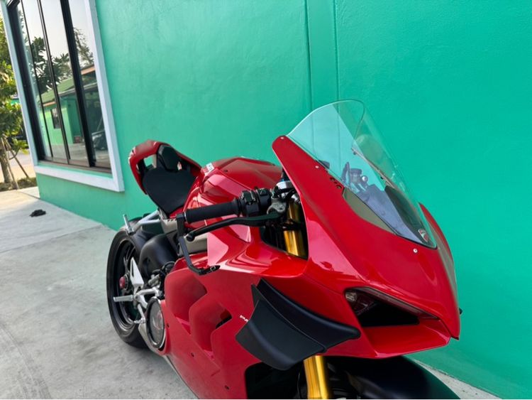 Ducati Panigale V4S แต่งR สีแดง ปี21จด22 วิ่ง 3,000 โล กุ รูปที่ 18