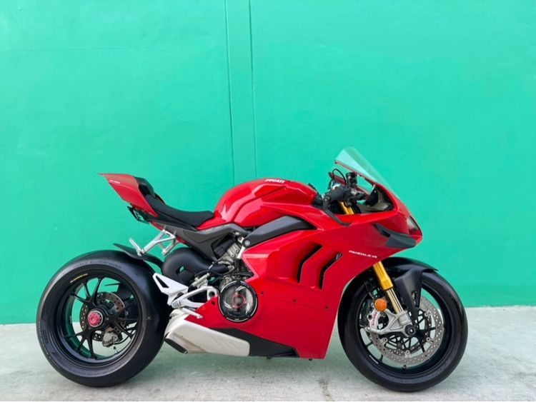 Ducati Panigale V4S แต่งR สีแดง ปี21จด22 วิ่ง 3,000 โล กุ