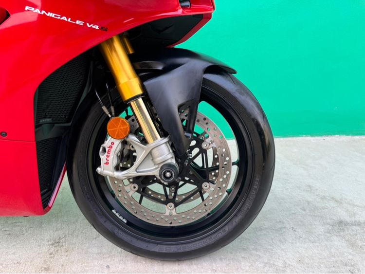 Ducati Panigale V4S แต่งR สีแดง ปี21จด22 วิ่ง 3,000 โล กุ รูปที่ 8