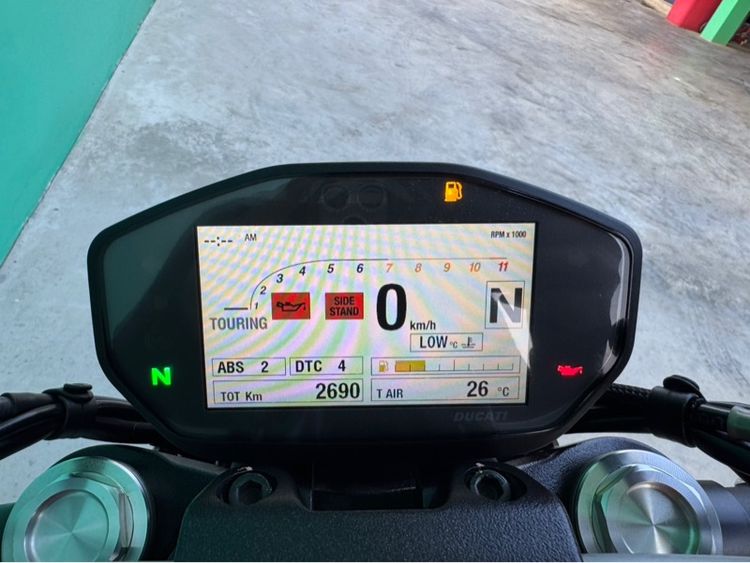 ☄️Ducati monster821 สีแดง ปี21จด22 วิ่ง2,000  รูปที่ 12