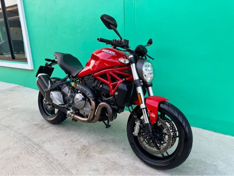 ☄️Ducati monster821 สีแดง ปี21จด22 วิ่ง2,000  รูปที่ 2